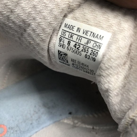 ADIDAS MARATHON TECH BOOST Womens Pink EE4944 Athletic Running Shoes size 9.5 - Picture 5 of 5